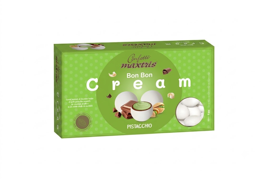 Confetti Bon Bon Cream Bianco Gusti vari 900gr| MAXTRIS Maxtris