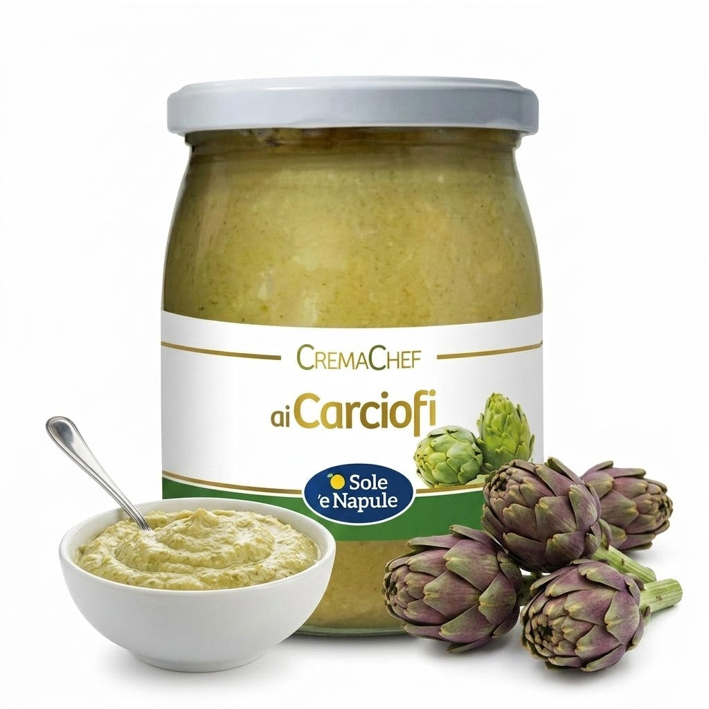 Crema di carciofi 540gr| 'O SOLE 'E NAPULE 'O Sole 'e Napule