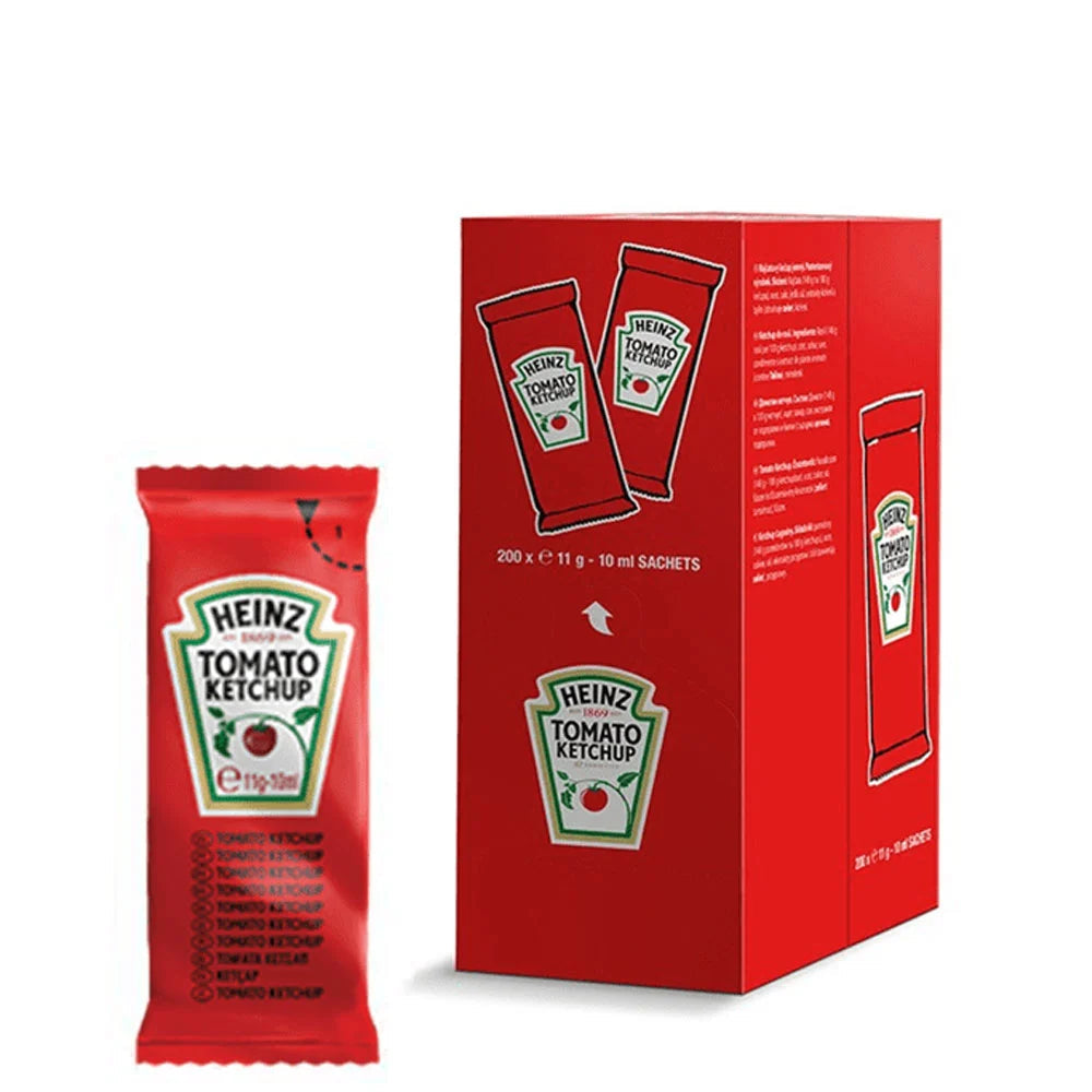 Tomato ketchuo bustine monod. 200pzX11gr | HEINZ Heinz