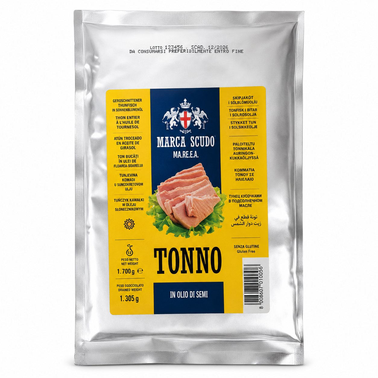 Tonno in Olio di girasole | SCUDO Scudo