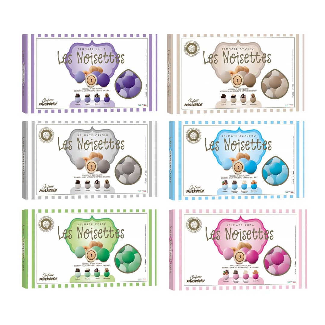 Confetti Les noisettes sfumati 1kg| MAXTRIS Maxtris