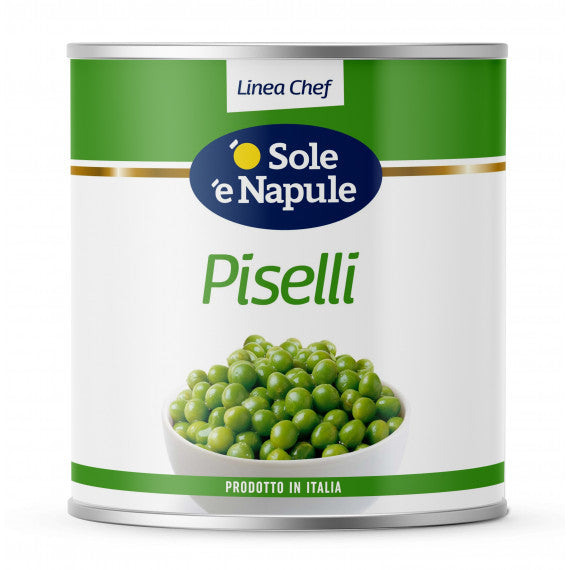 Piselli lessati linea chef 2.5kg| 'O SOLE 'E NAPULE 'O Sole 'e Napule
