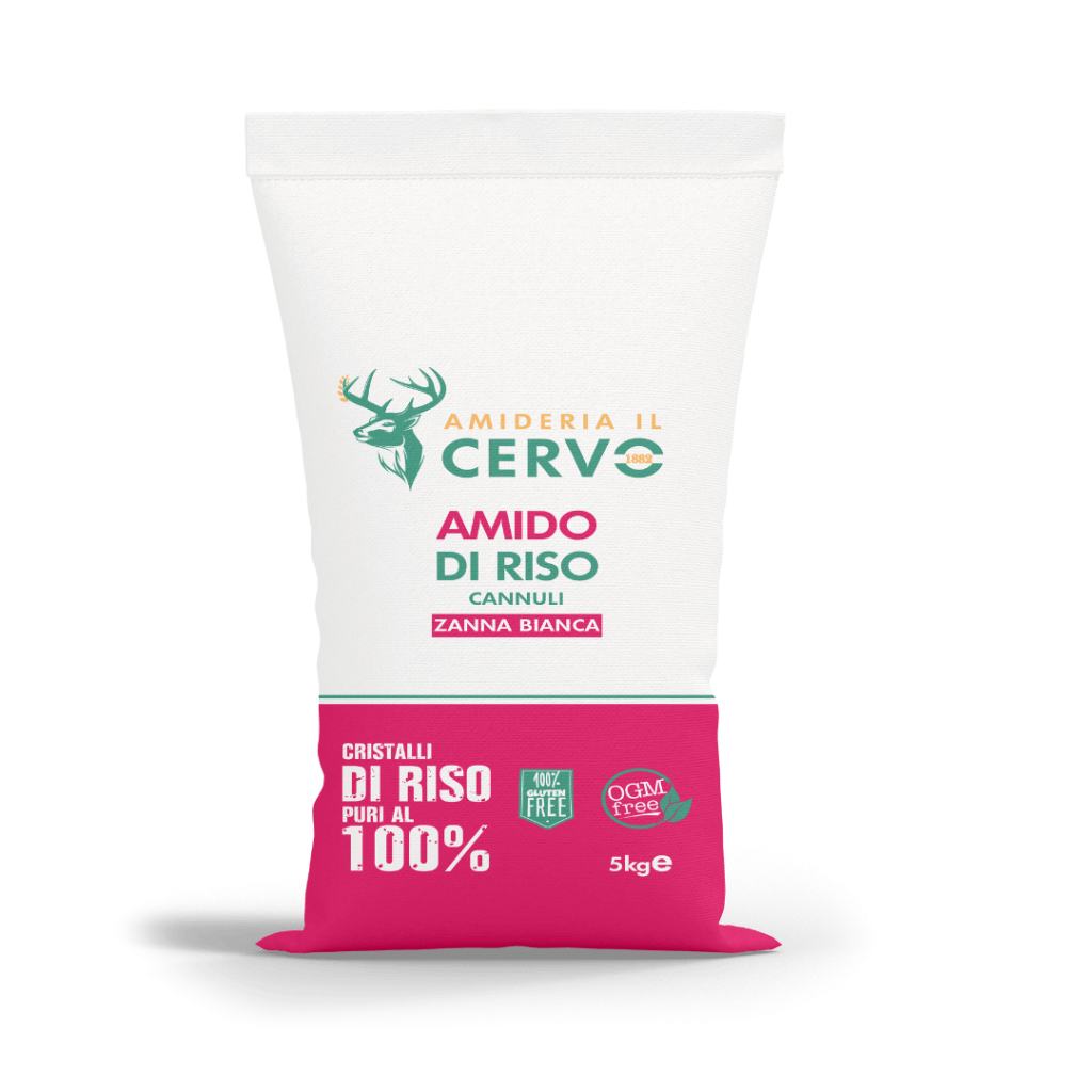 Amido di riso in cristalli 1 Kg| ZANNA BIANCA Zanna Bianca