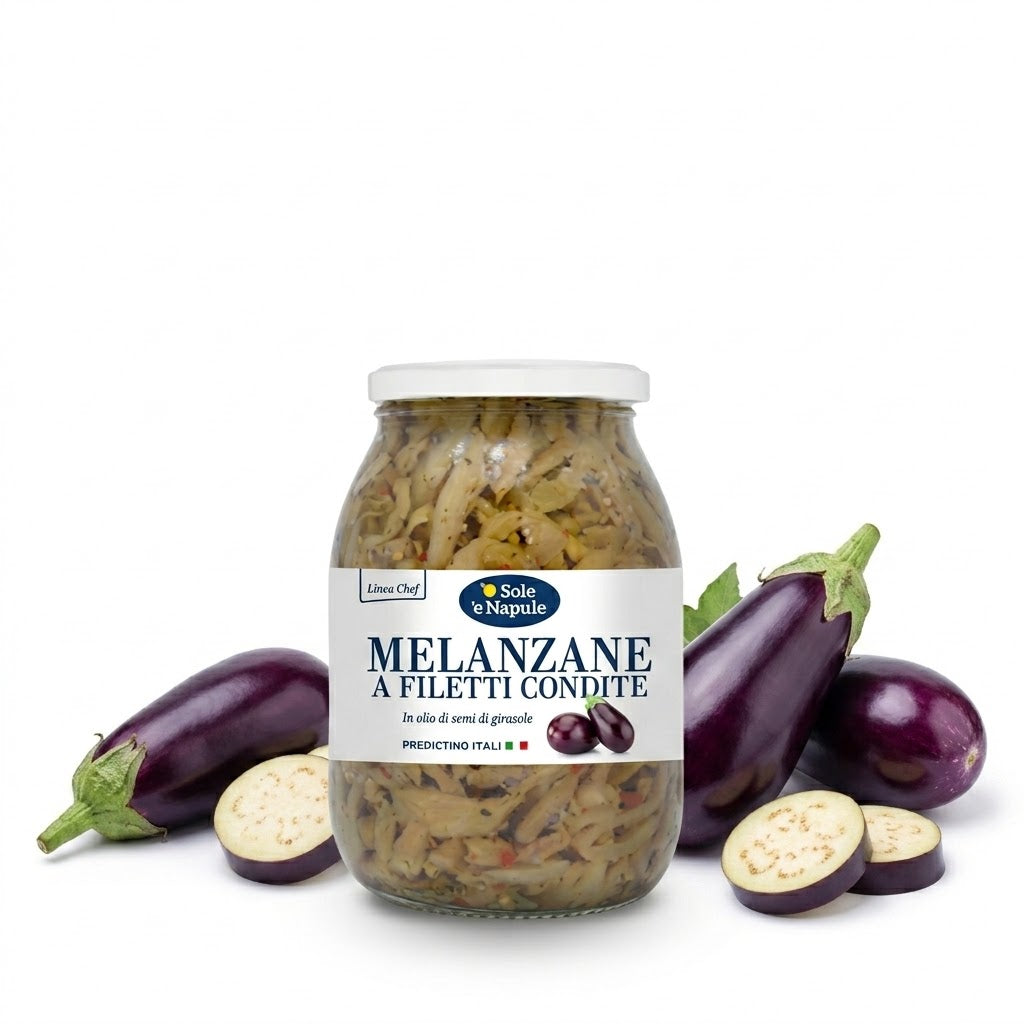 Melanzane a filetti condite 2.9Kg | 'O SOLE 'E NAPULE 'O Sole 'e Napule