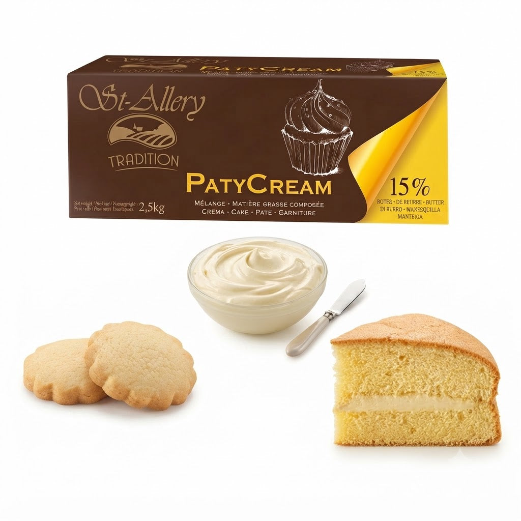 Margarina St. Allery tr. cream 15% 2,5 Kg|VANDEMOORTELE Vandemoortele