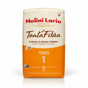 Farina tipo 1 arancio W300/330 25kg | MOLINI LARIO