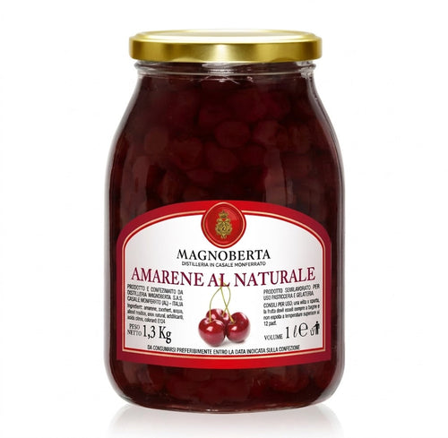 Amarene al naturale 1.3Kg | MAGNOBERTA Magnoberta