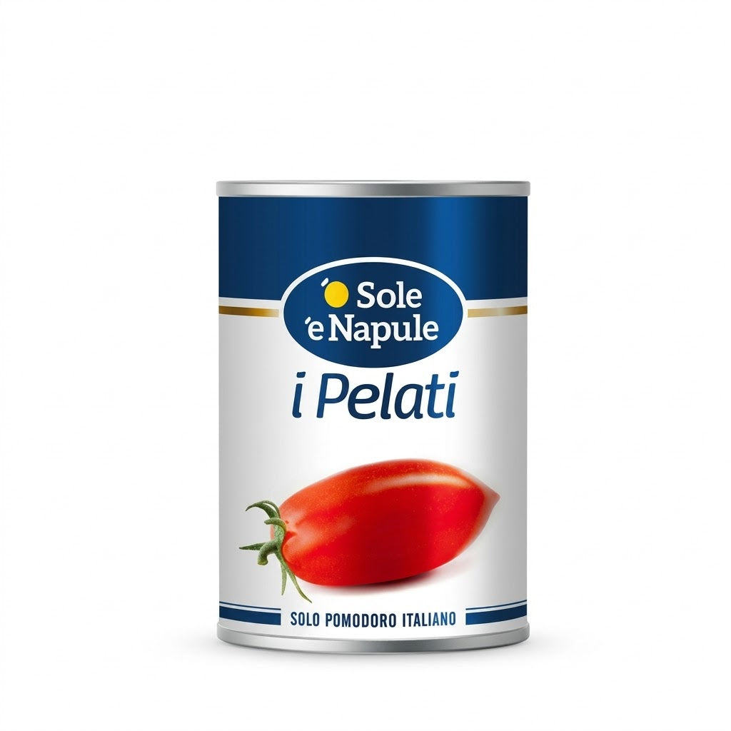 Pomodori Pelati 400gr 12 pz | 'O SOLE 'E NAPULE 'O Sole 'e Napule
