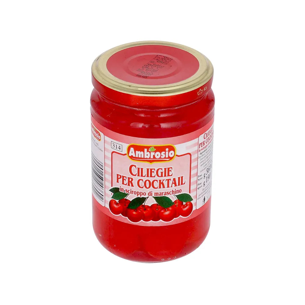 Ciliege per Cocktail con gambo 365gr | AMBROSIO Ambrosio