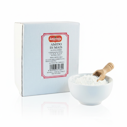 Amido di mais in polvere 1 Kg| AMBROSIO Ambrosio