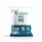 Amido di riso in polvere 1 Kg | AMIDERIA IL CERVO Amideria il Cervo