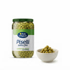 Piselli extrafini vetro 660gr | 'O SOLE 'E NAPULE 'O Sole 'e Napule