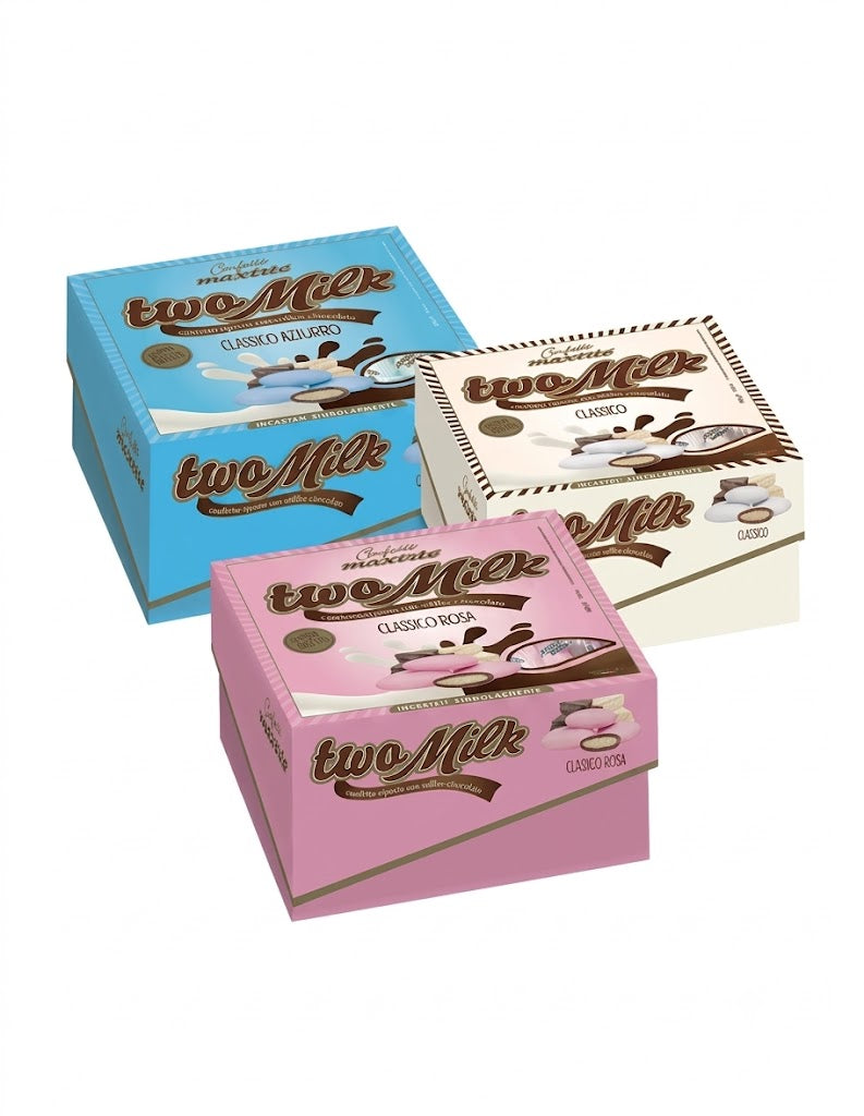 Confetti Twomilk 500 gr| MAXTRIS Maxtris