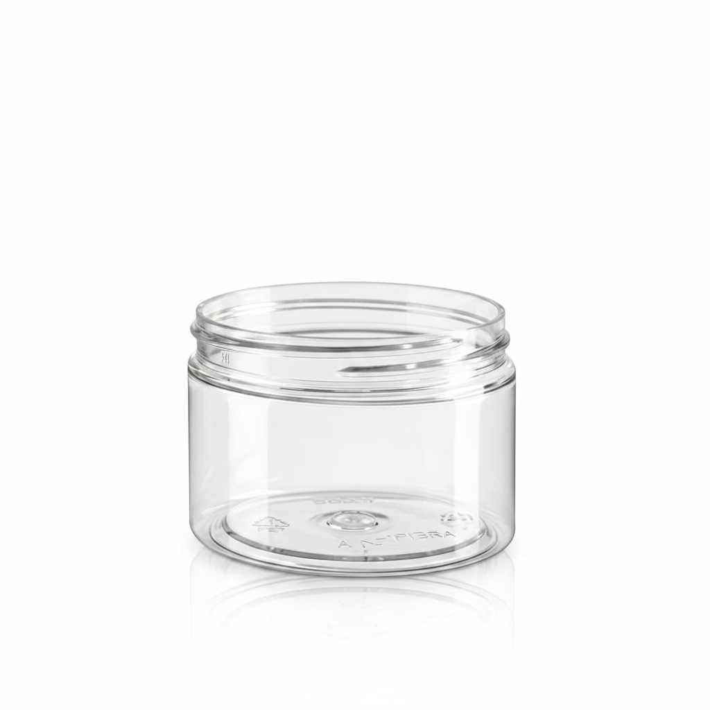 Barattolino in pet con coperchio in alluminio 150ml 60pz| ALCAS Alcas