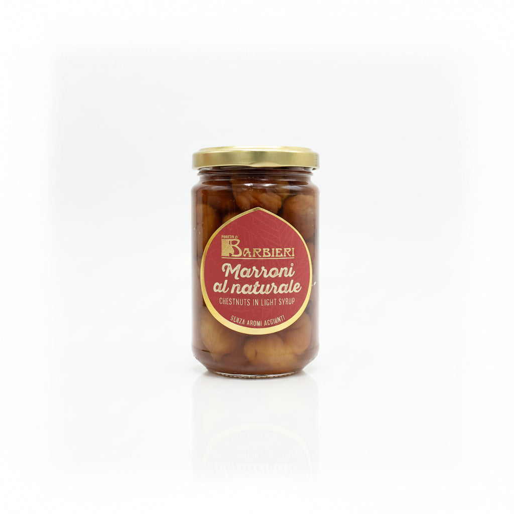 Marroni al naturale sotto sciroppo 800gr | PIANETTA DI BARBIERI Pianetta di Barbieri