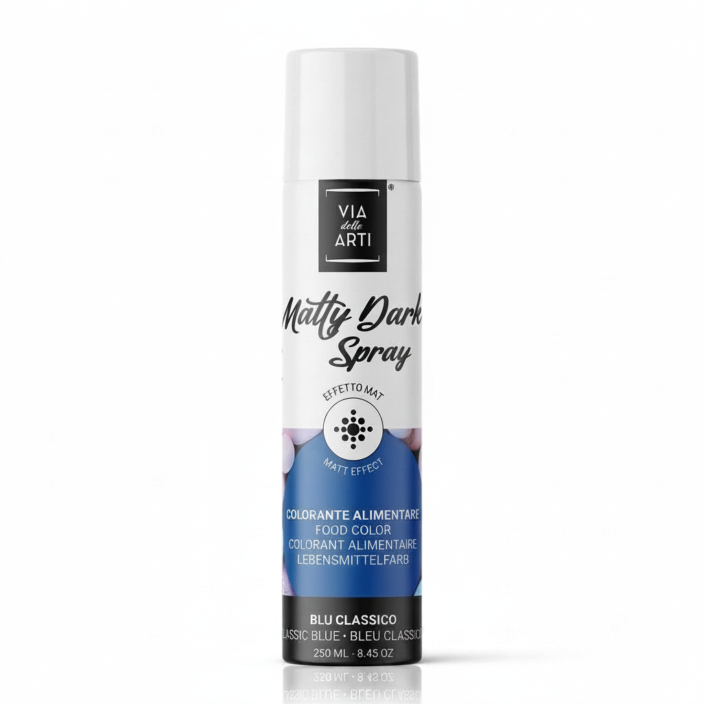 Colorante Alimentare Spray effetto opaco 250 ml| VIA DELLE ARTI Via delle Arti