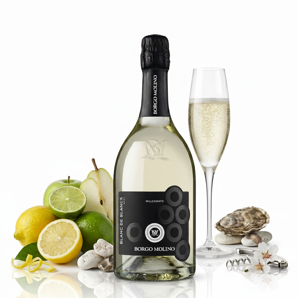 Spumante Blanc de Blanc Millesimato Brut 0.75clx6 | BORGO MOLINO Borgo Molino