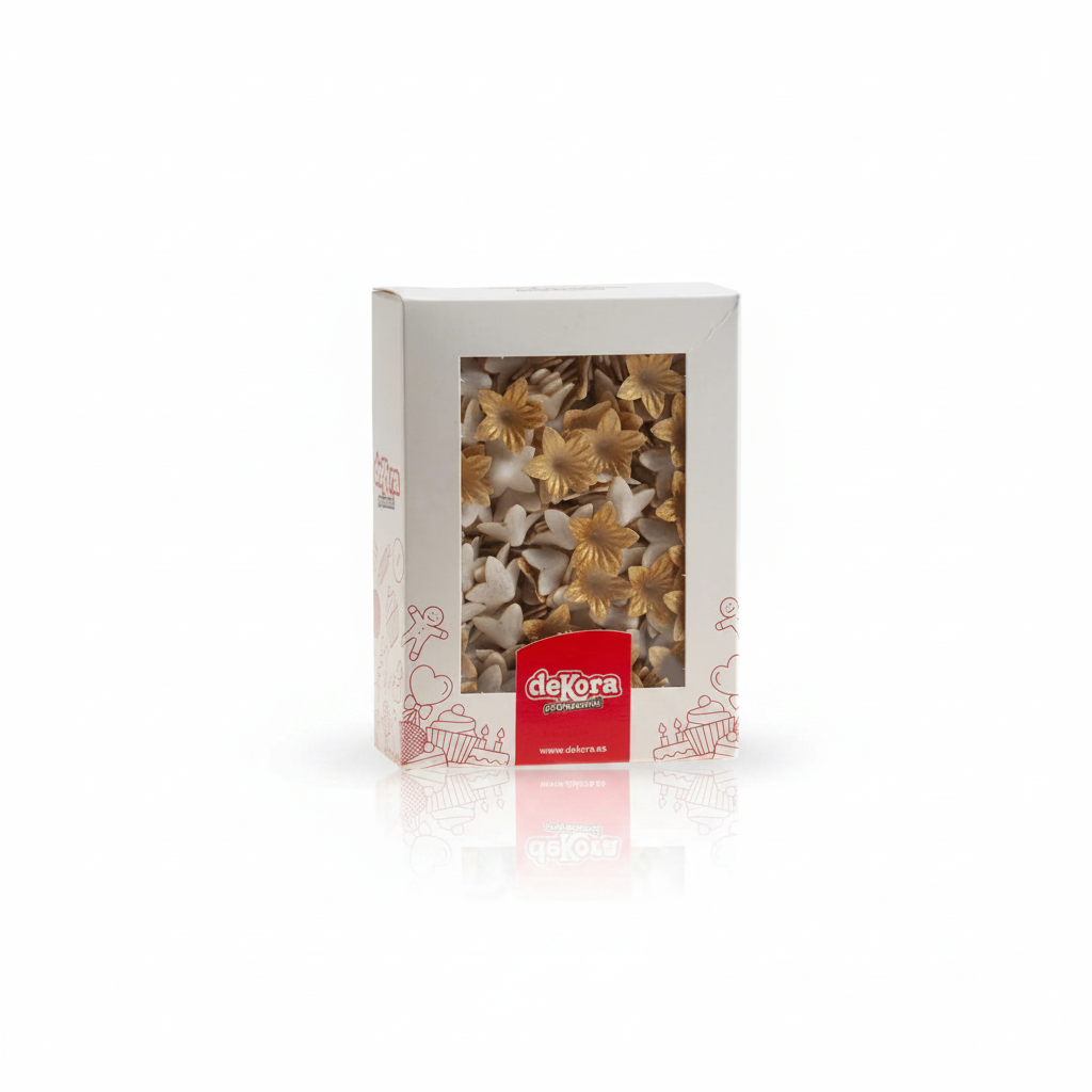 Fiore Lillà in cialda perlato 2 cm 400pz| DEKORA Dekora