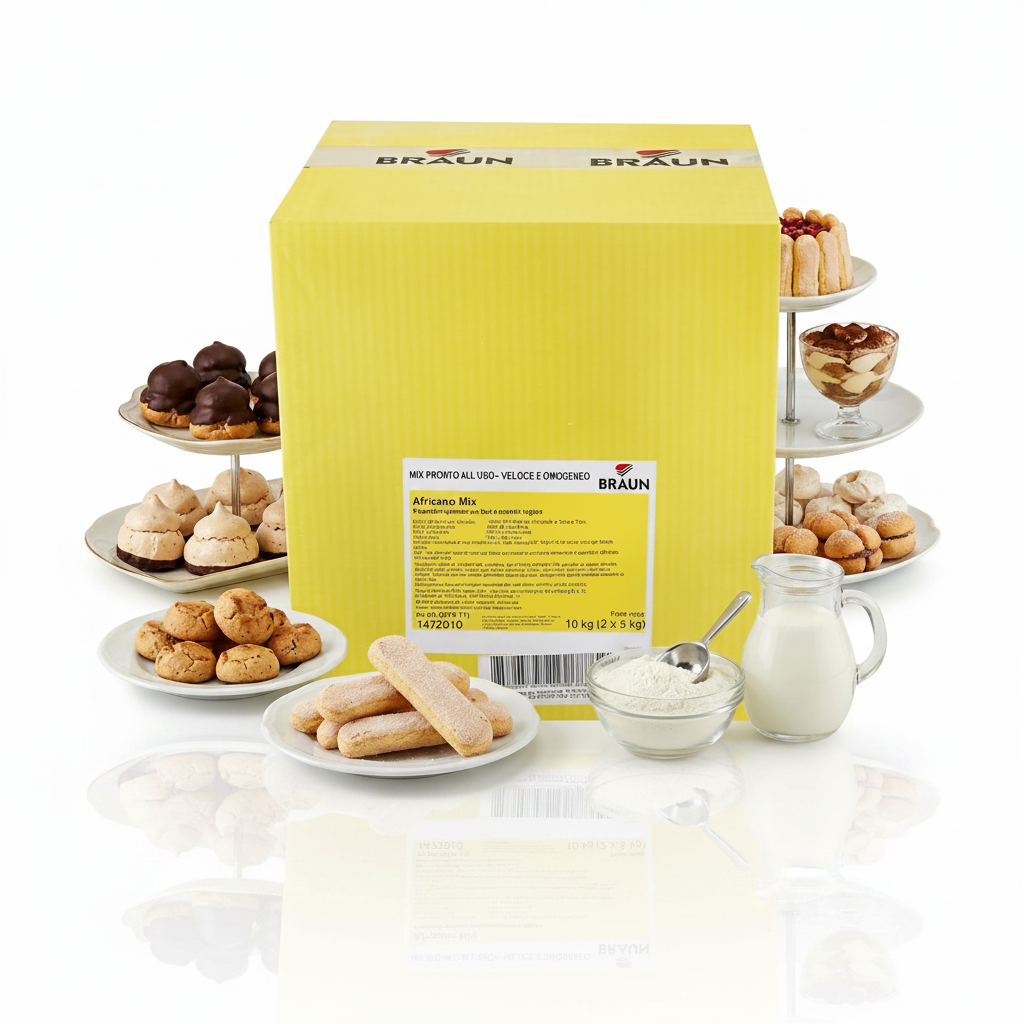 Africano mix Preparato completo per basi a montata leggera 10 Kg| CRESCO Cresco