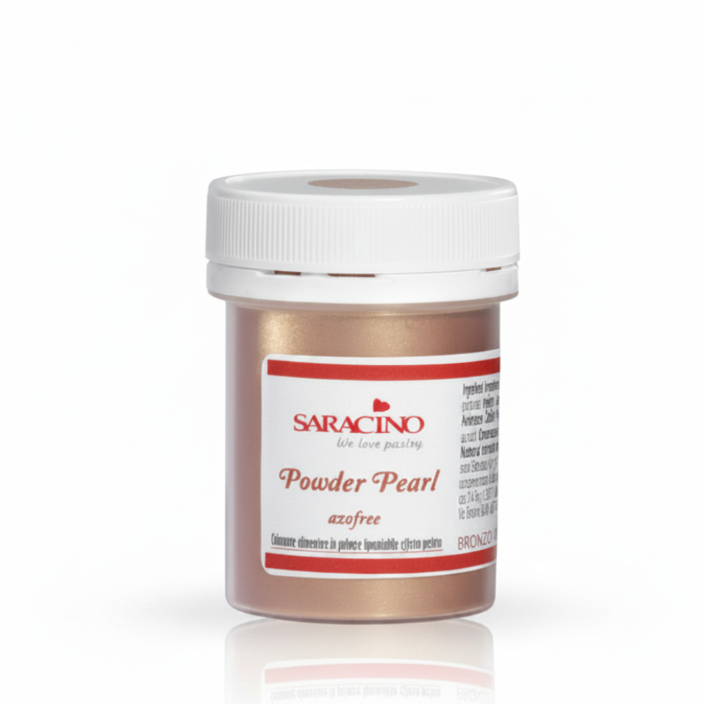 Colorante Alimentare in polvere liposolubile perlato 5grx6| SARACINO SARACINO