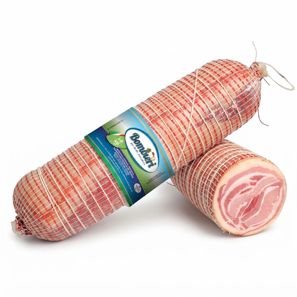 Pancetta arrotolata dolce 1/2 sv | BOMBIERI Bombieri