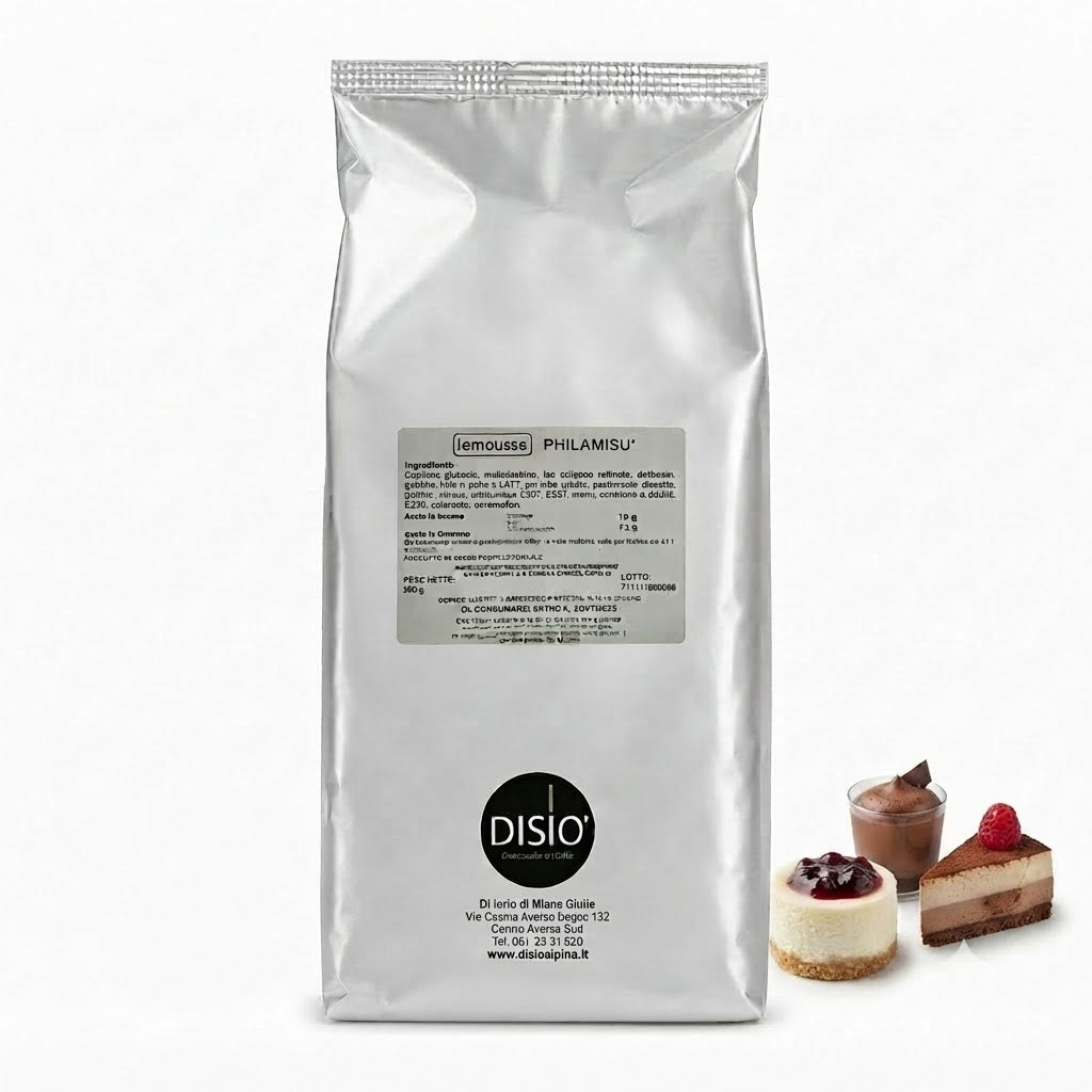 Philamisù Base completa in polvere per Mousse 1,5 Kg | DISIO Disio
