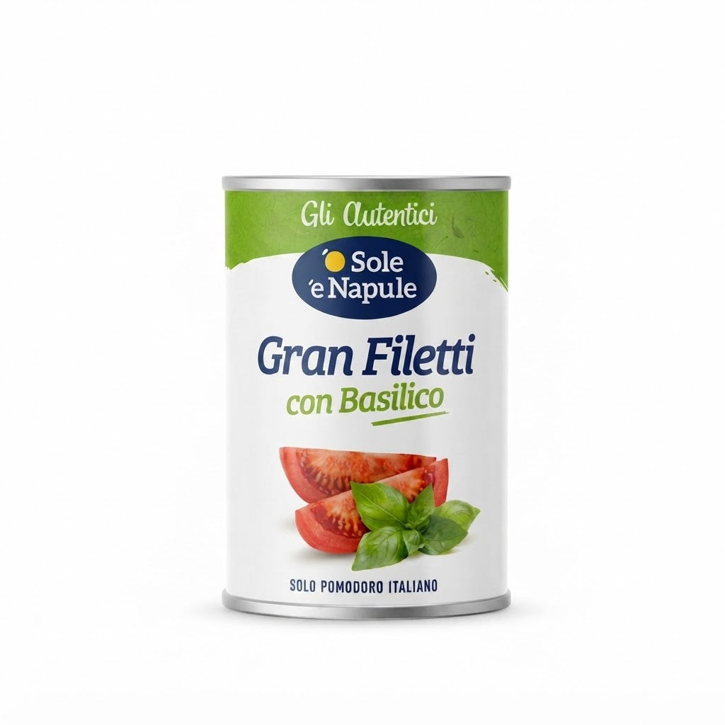 Gran filetti con basilico 400gr | 'O SOLE 'E NAPULE 'O Sole 'e Napule