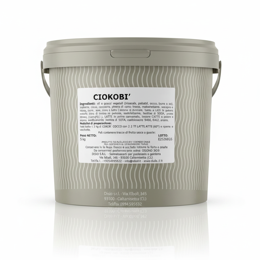 Ciokobì Basi complete in crema con cioccolato bianco 5Kg | DISIO Disio