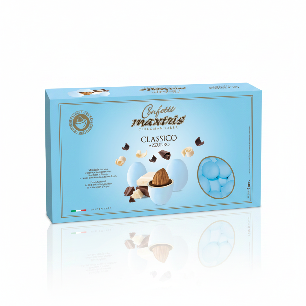 Confetti Ciocomandorla Classici Colorati 1Kg| MAXTRIS Maxtris