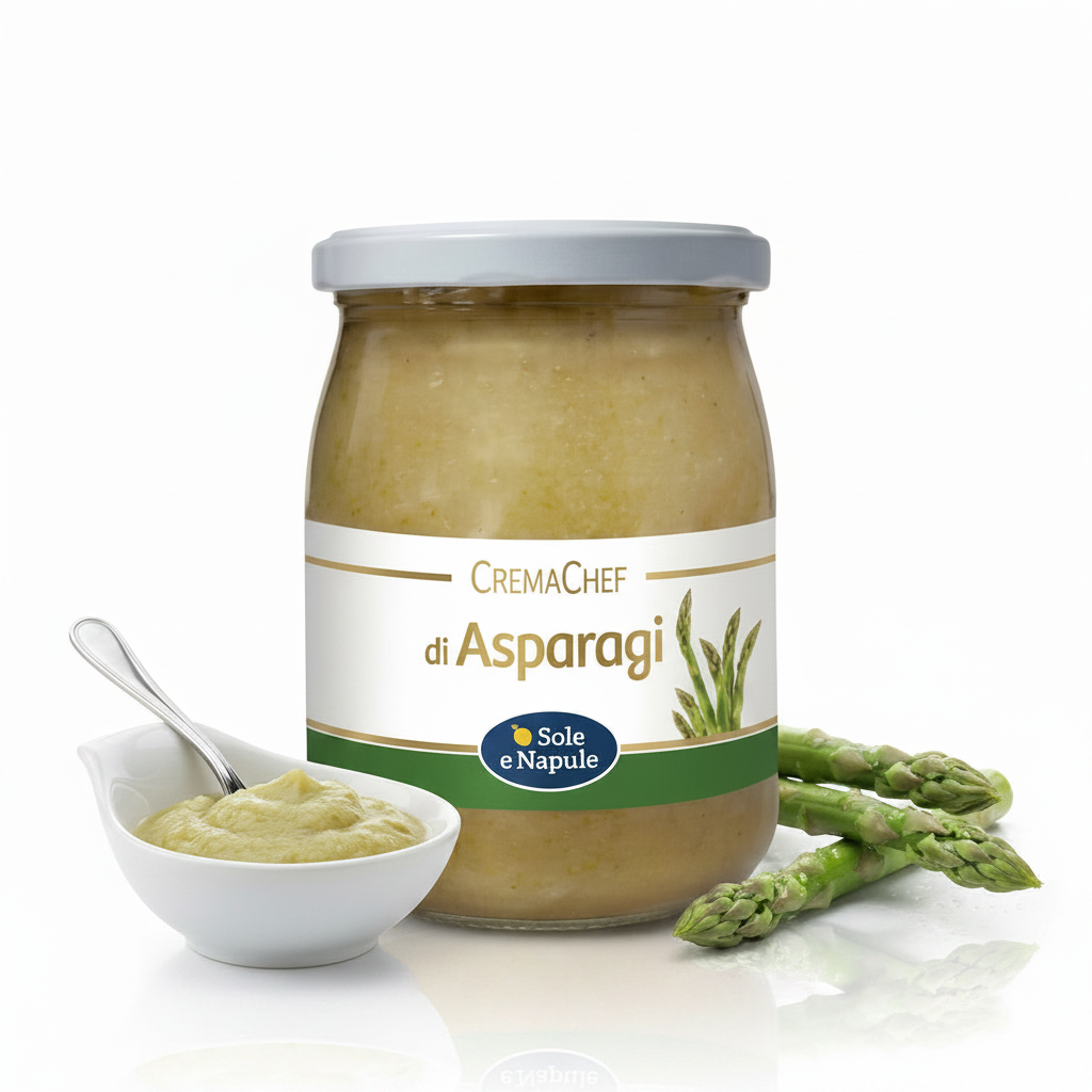 Crema Chef agli asparagi 540gr | 'O SOLE 'E NAPULE 'O Sole 'e Napule