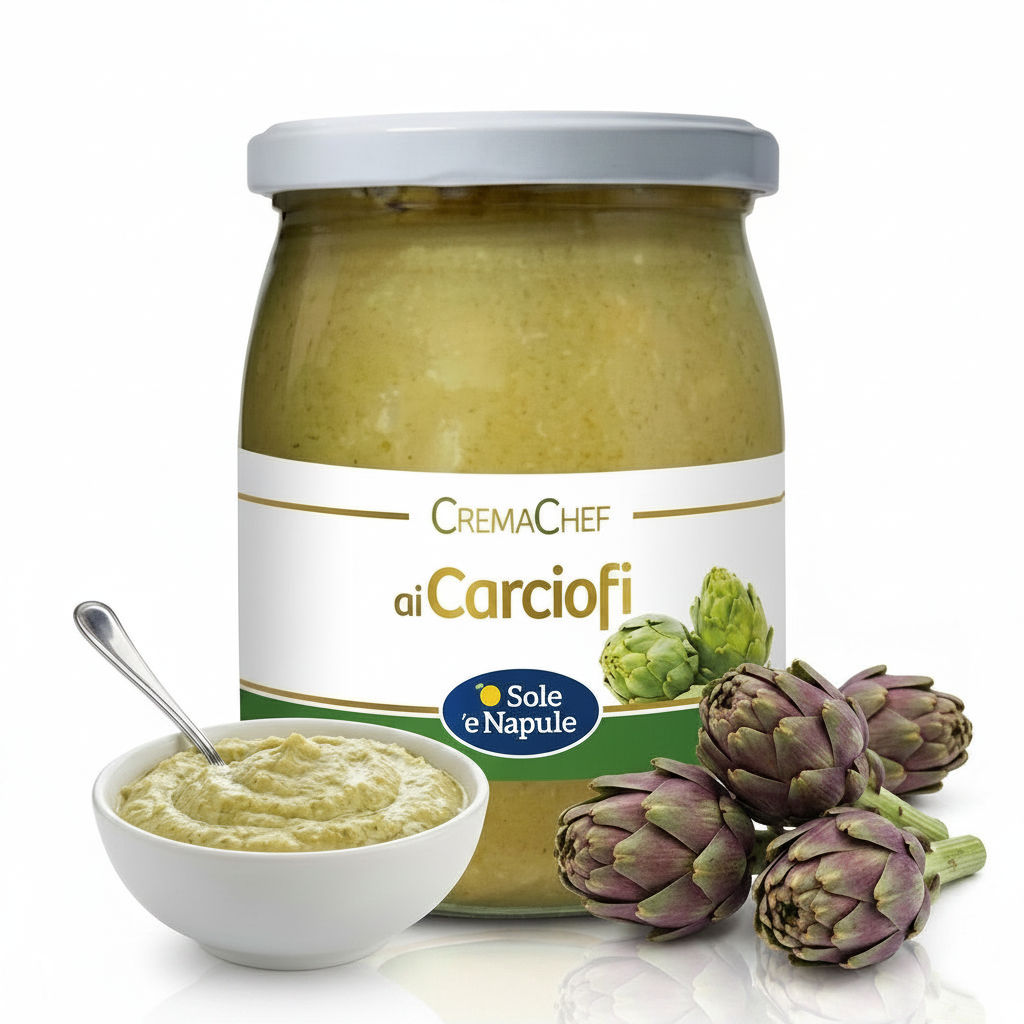 Crema Chef di carciofi 540gr| 'O SOLE 'E NAPULE 'O Sole 'e Napule