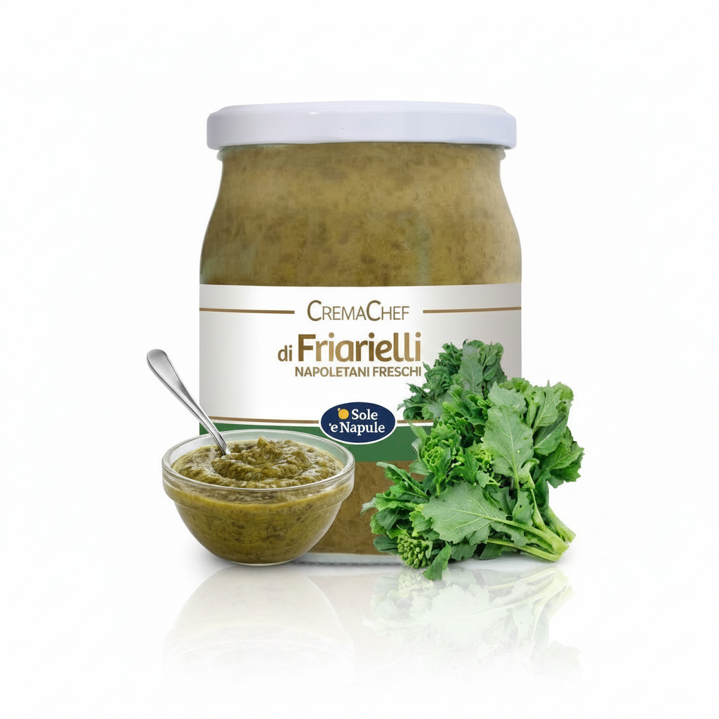 Crema Chef di friarielli 530gr| 'O SOLE 'E NAPULE 'O Sole 'e Napule