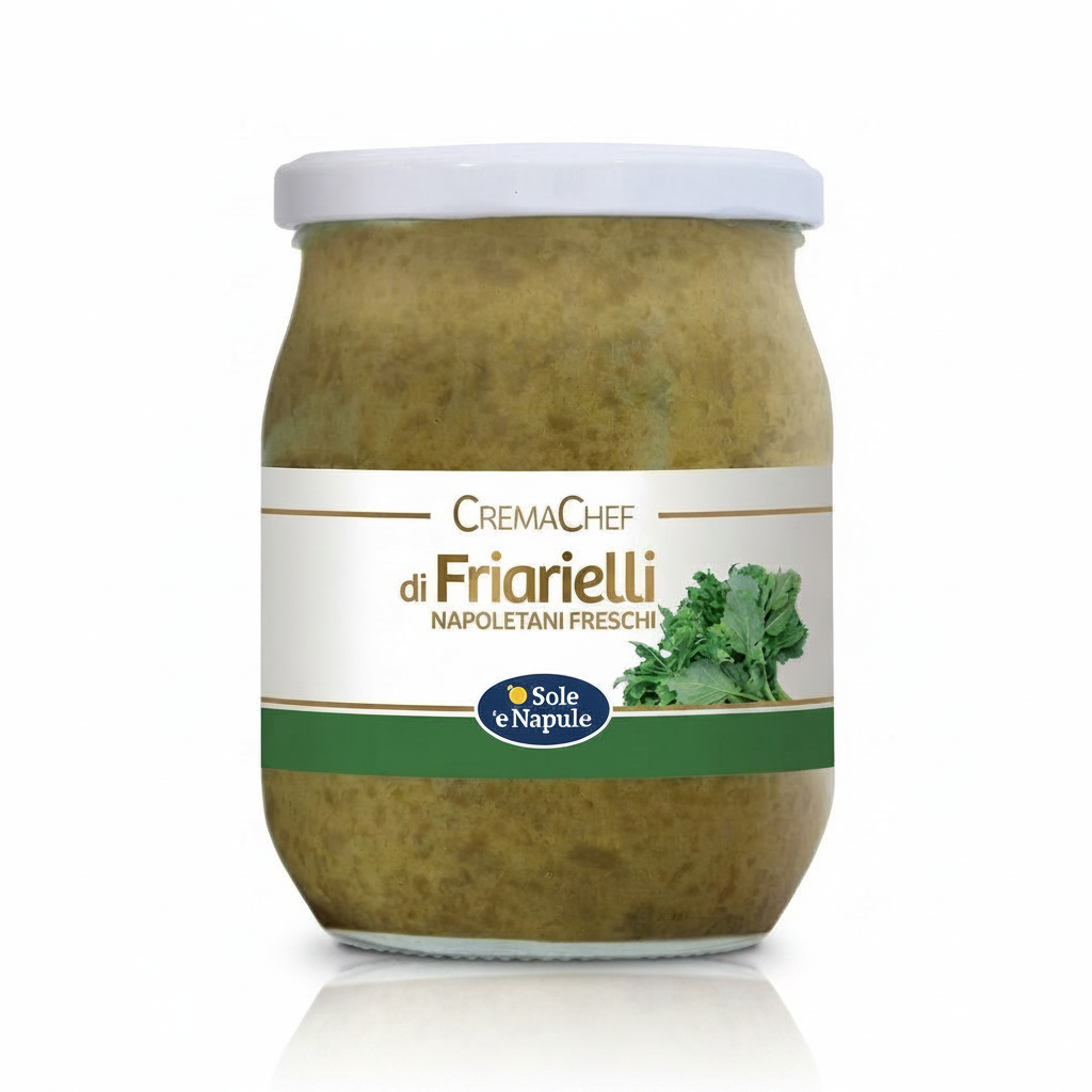 Crema Chef di friarielli 530gr| 'O SOLE 'E NAPULE 'O Sole 'e Napule