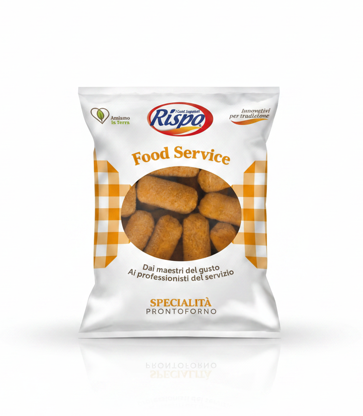Crocche mignon surgelati 25gr 1x2.5kg | RISPO Rispo