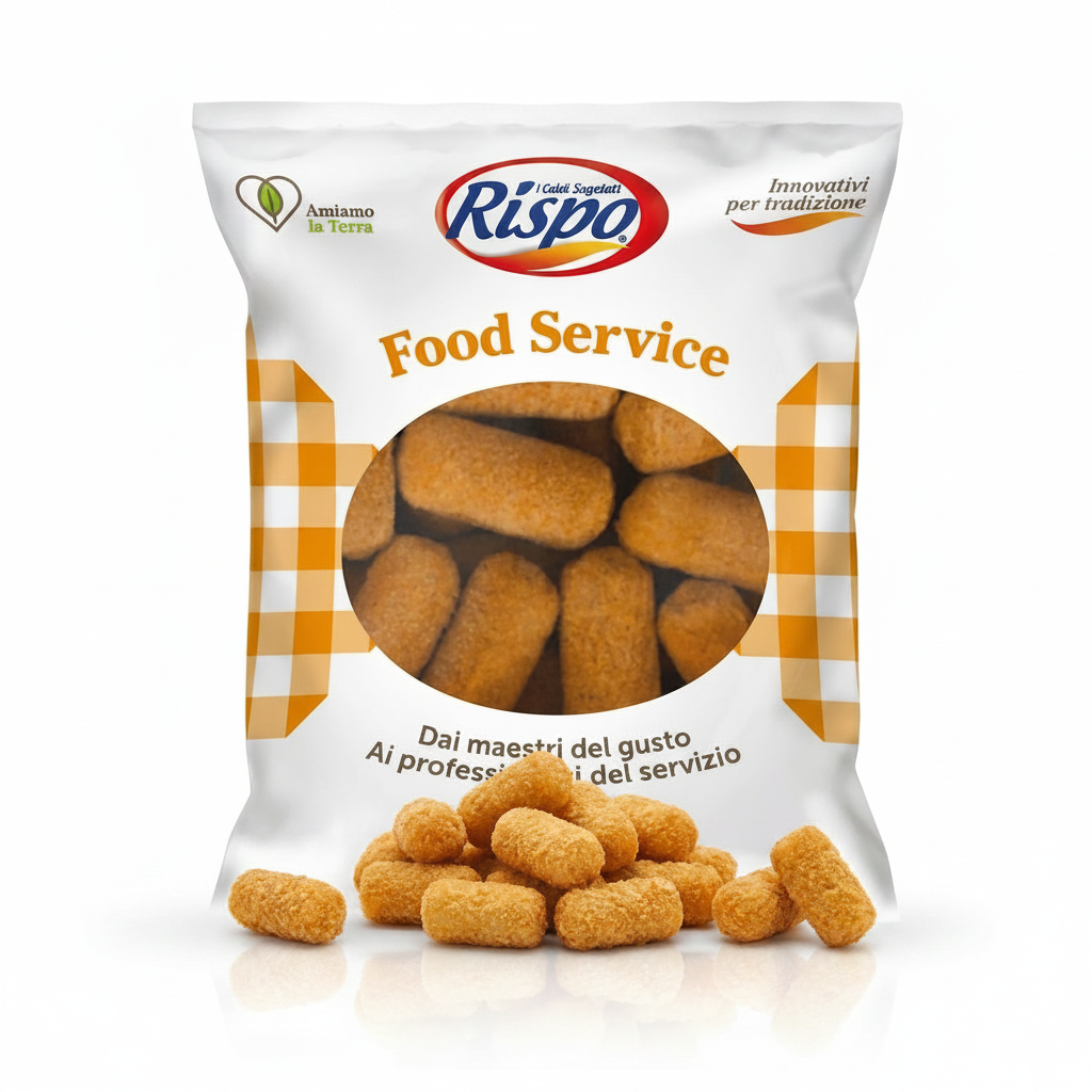 Crocche mignon surgelati 25gr 1x2.5kg | RISPO Rispo