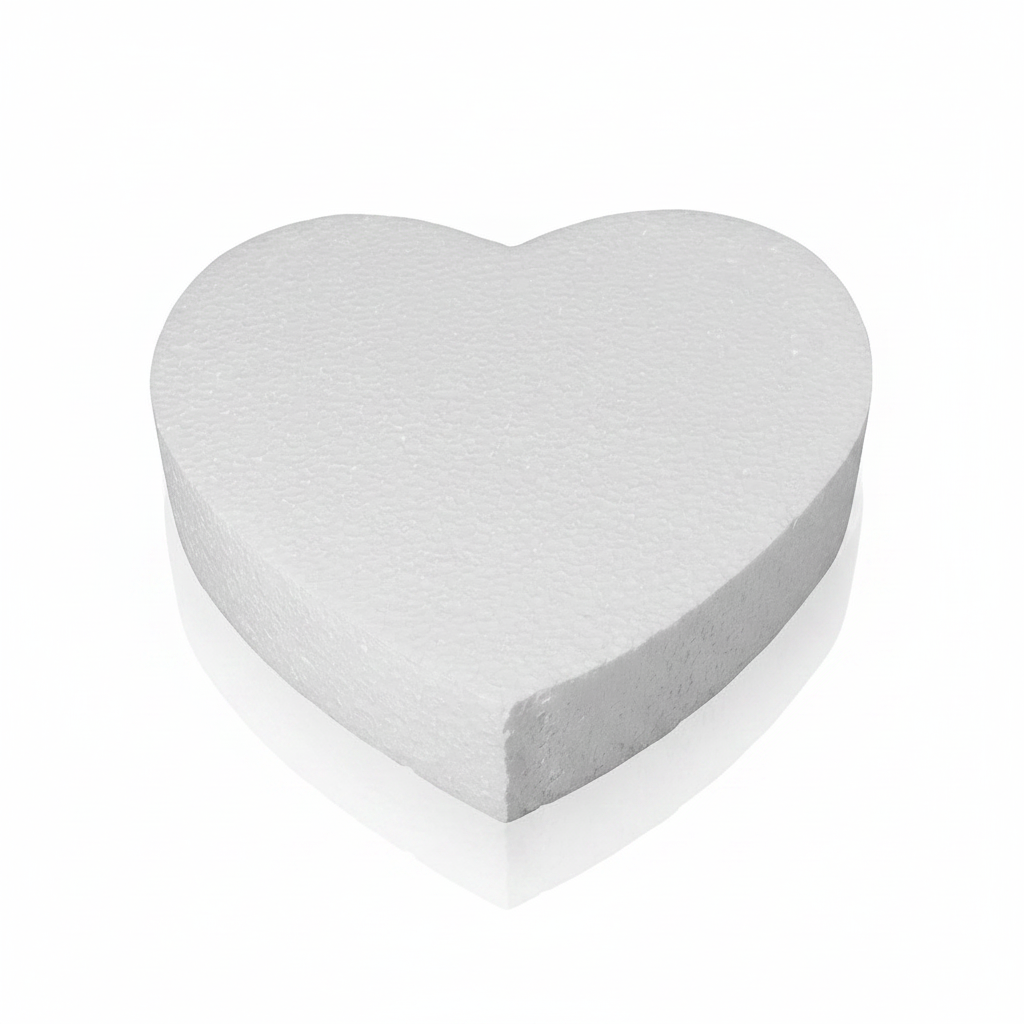 Cuore in polistirolo diametro 18cm |P2 CREAZIONI P2 Creazioni