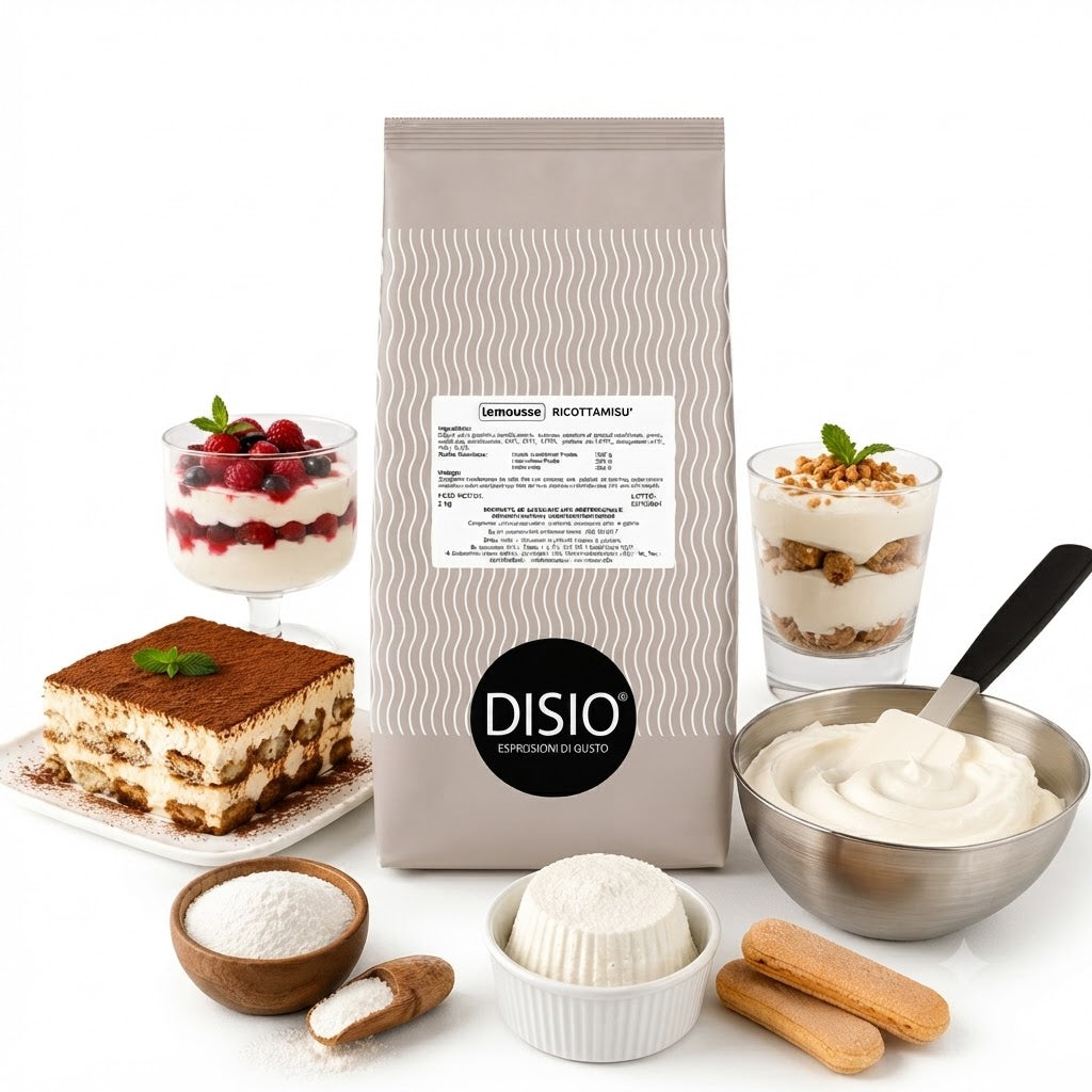 Ricottamisù Base completa per montata di ricotta 2 Kg | DISIO Disio