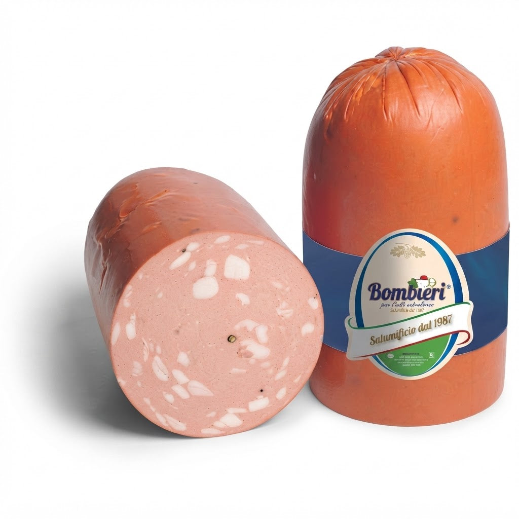 Mortadella con pistacchi 1/2 kg| BOMBIERI Bombieri