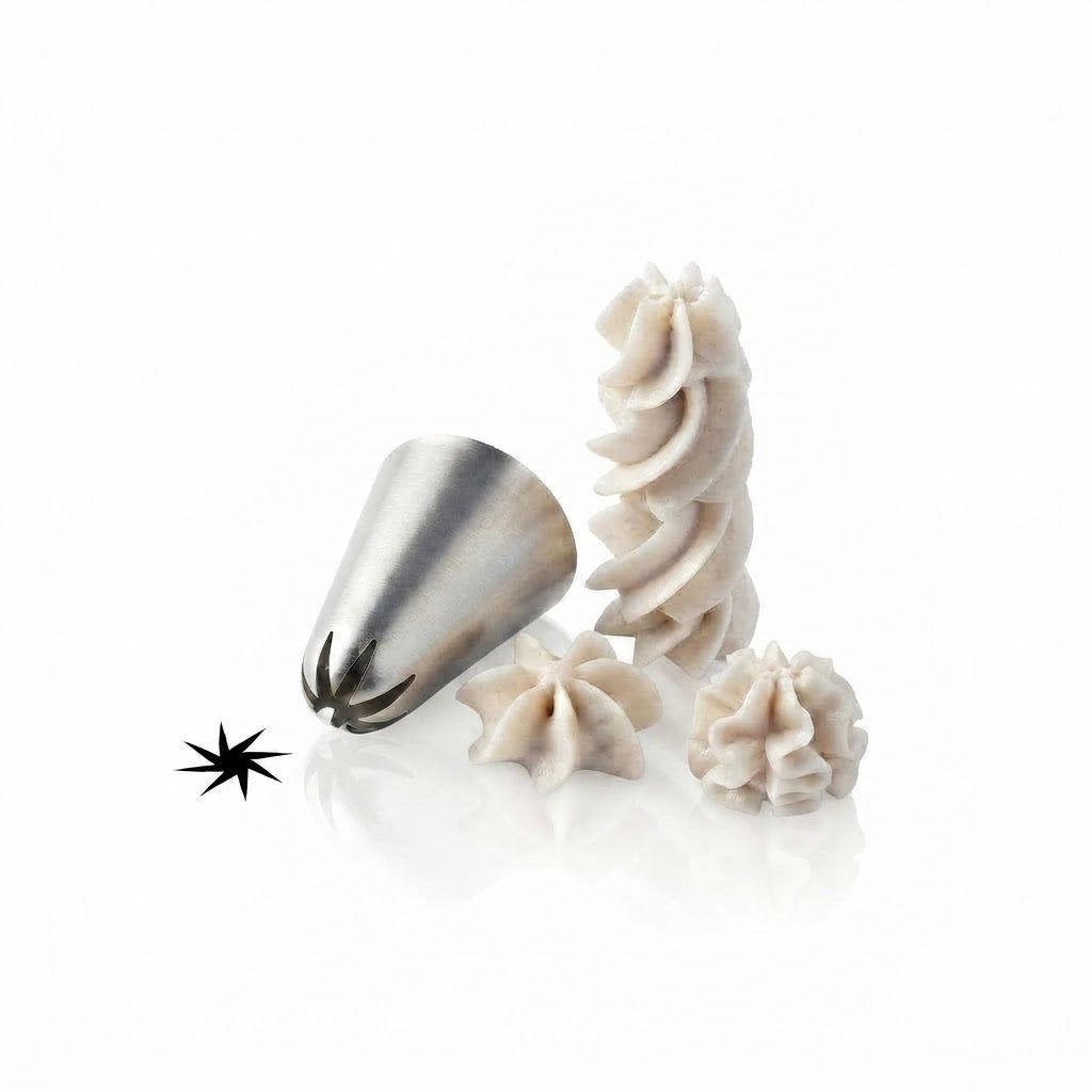 Bocchetta Rosa girata 6mm in acciaio inox| SCHNEIDER Schneider