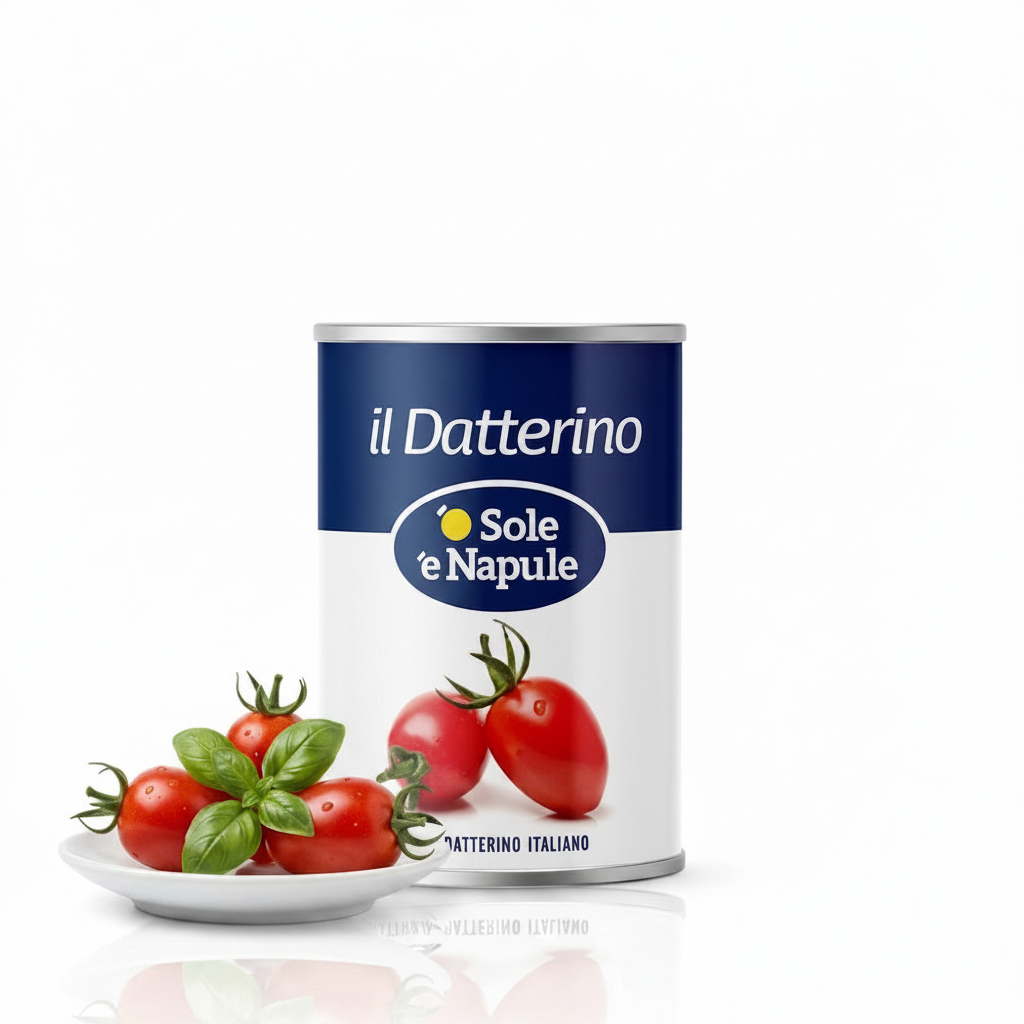 Pomodori Datterini a strappo 400gr| 'O SOLE 'E NAPULE 'O Sole 'e Napule