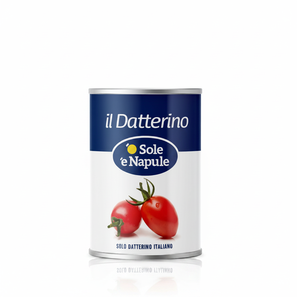 Pomodori Datterini a strappo 400gr| 'O SOLE 'E NAPULE 'O Sole 'e Napule