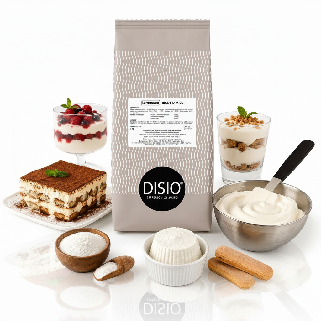 Ricottamisù Base completa per montata di ricotta 2 Kg | DISIO Disio