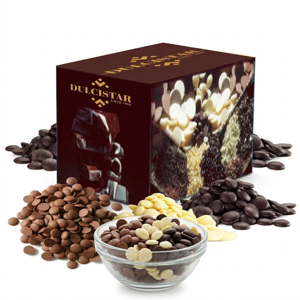 Cioccolato surrogato gocce 10 Kg| DULCISTAR Dulcistar