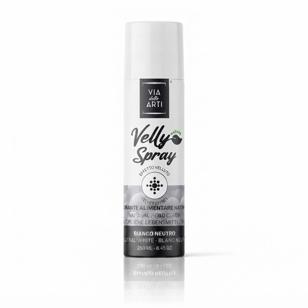 Colorante Alimentare Spray effetto velluto 250ml | VIA DELLE ARTI Via delle Arti