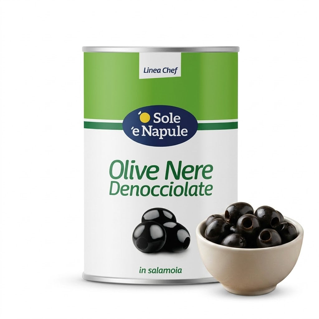 Olive nere denocciolate 4.05Kg| 'O SOLE 'E NAPULE 'O Sole 'e Napule