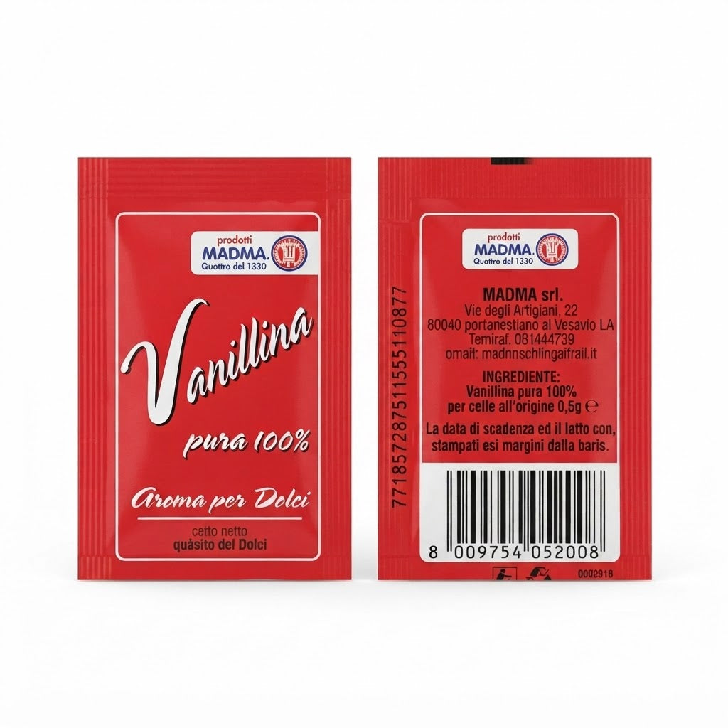 Vanillina pura 5grx10pz| MADMA Madma
