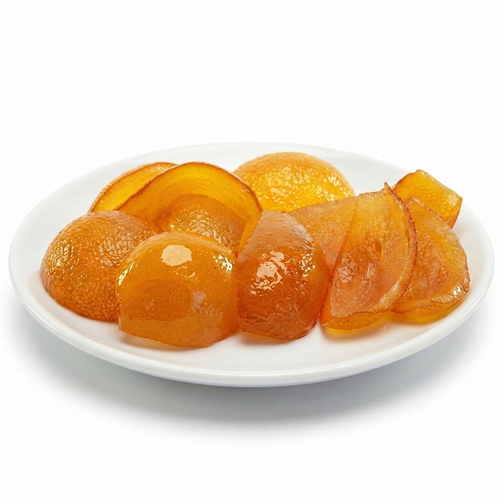 Scorze di arancia candite a quarti 900gr | AMBROSIO Ambrosio