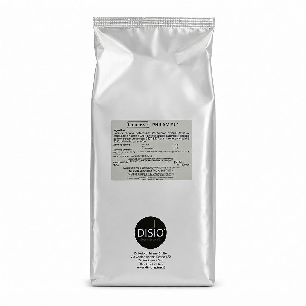 Philamisù Base completa in polvere per Mousse 1,5 Kg | DISIO Disio
