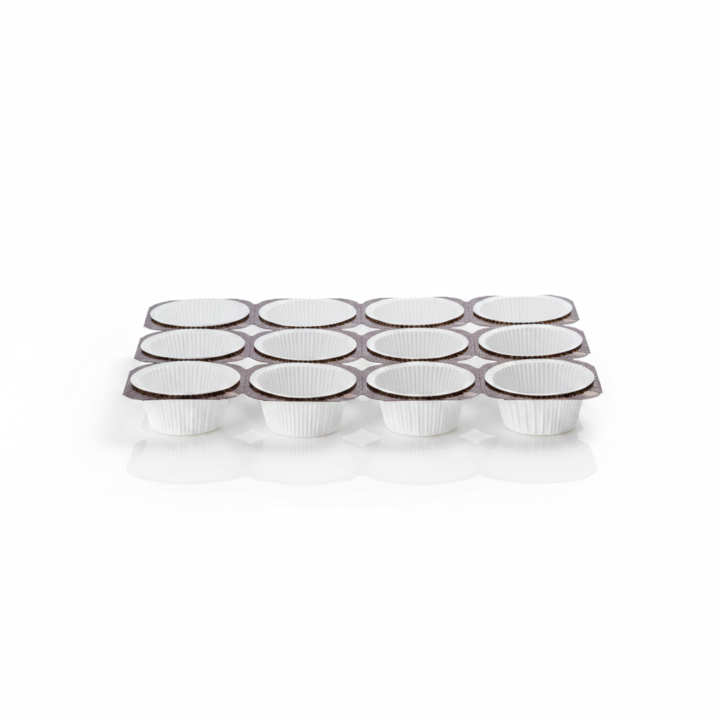 Forme di cottura Muffin 24pzx50gr 100pz| MONTEVERDI Monteverdi