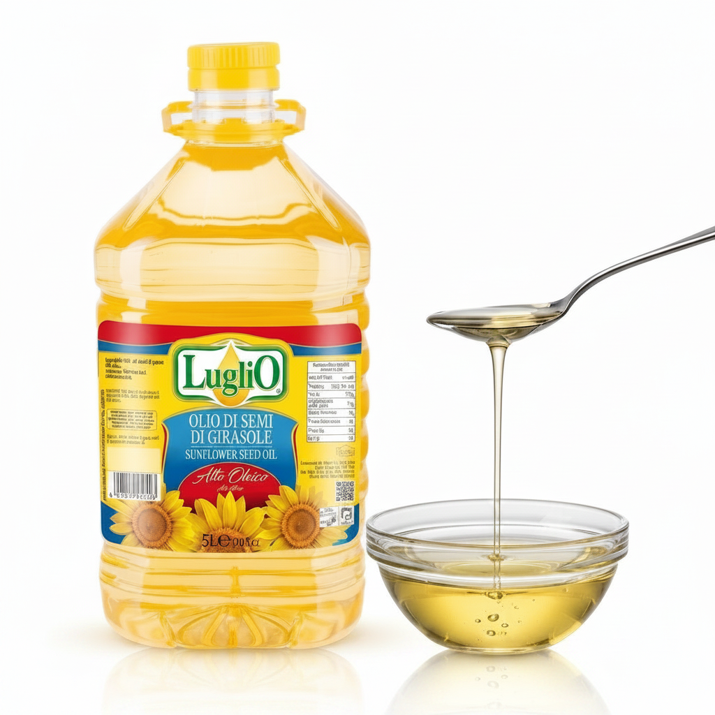 Olio di semi di girasole altoleico 5lt | LUGLIO Luglio